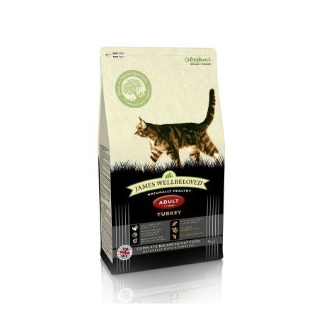 James Wellbeloved Adult Kalkoen Kattenvoer