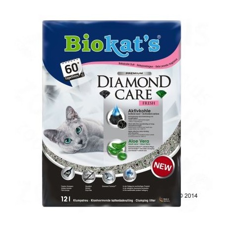 Biokats Diamond Care Fresh Kattenbakvulling