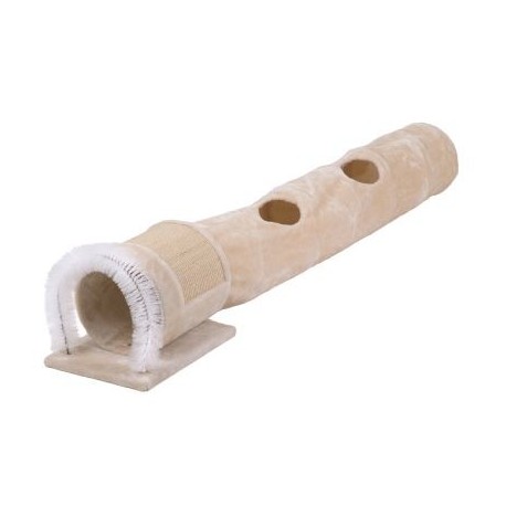 Katten speeltunnel beige