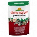 Almo Nature Green Label Filets Kattenvoer 6 x 55 g - Tonijnfilet & kipfilet met ham