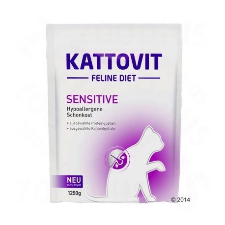 Kattovit Sensitive Protein Kattenvoer - Dubbelpak: 2 x 4 kg