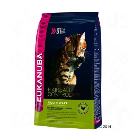 Eukanuba Hairball Control Adult Kattenvoer