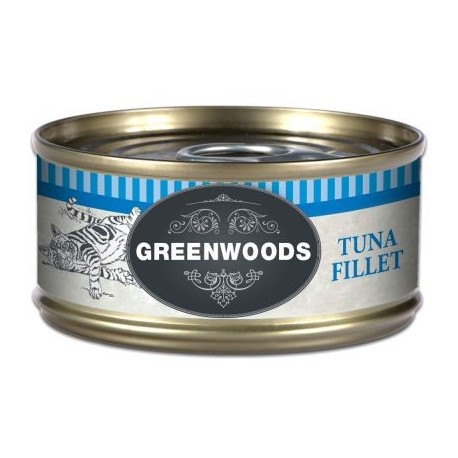 Greenwoods Adult Tonijn Kattenvoer 6 x 70 g