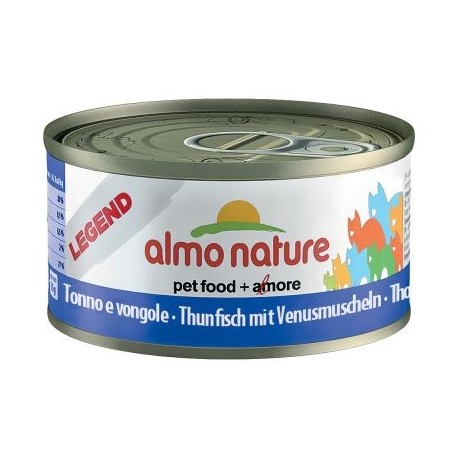 Almo Nature Legend Kattenvoer 6 x 70 g - Tonijn & Venusschelpen