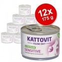 Kattovit sensitive 12 x 175 g kattenvoer - met kip