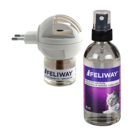 Feliway Verdamper of Spray - Verdamper & Flacon