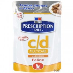 Hill's Prescription Diet Feline C/D Pouch Multicare