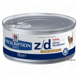 Hills Prescription Diet Feline z/d Ultra Allergeen-Vrij - 6 x 156 g