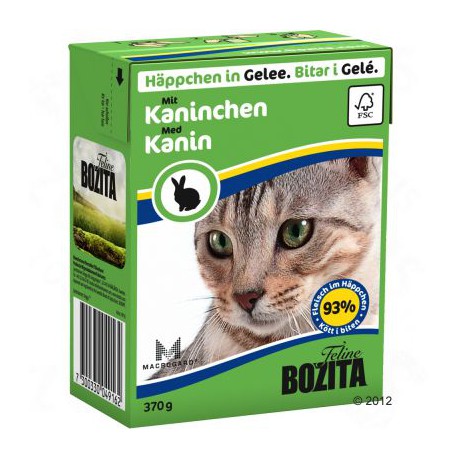 Bozita Stukjes in Gelei 6 x 370 g Kattenvoer