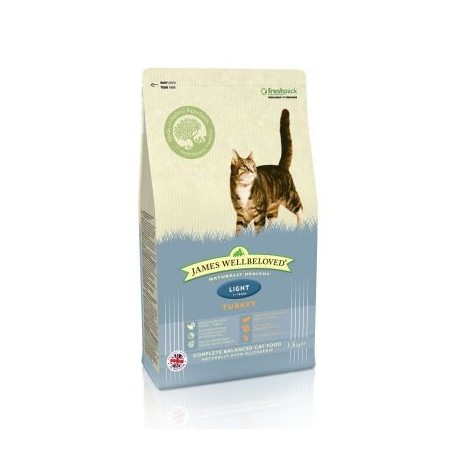 James Wellbeloved Adult Cat Light Kalkoen Kattenvoer