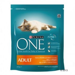 Purina ONE Adult Kip & Volkorenrijst Kattenvoer