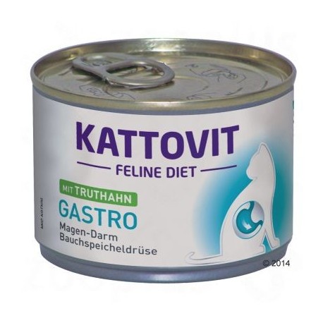 Kattovit Gastro Nat Kattenvoer 6 x 175 g. - Eend & kip